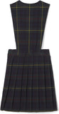 French Toast Girls Green Plaid V-Neck Pleated Jumper SY9002-C1 <br> Sizes 4 to 14
