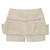 French Toast Pleated Skort with Grosgrain Ribbon Khaki