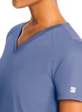 Maevn Women's Scrub Top 1778 Eon Sport Chest Pocket V-Neck Sizes  XS to 3XL