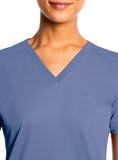 Maevn Women's Scrub Top 1778 Eon Sport Chest Pocket V-Neck Sizes  XS to 3XL