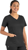 Maevn Matrix Women's Double V-Neck 3 Pockets Top<br>Style 13501<br>Sizes XXS - 3XL