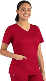 Maevn Matrix Women's Double V-Neck 3 Pockets Top<br>Style 13501<br>Sizes XXS - 3XL