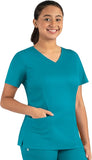 Maevn Matrix Women's Double V-Neck 3 Pockets Top<br>Style 13501<br>Sizes XXS - 3XL