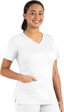 Maevn Matrix Women's Double V-Neck 3 Pockets Top<br>Style 13501<br>Sizes XXS - 3XL