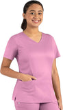 Maevn Matrix Women's Double V-Neck 3 Pockets Top<br>Style 13501<br>Sizes XXS - 3XL