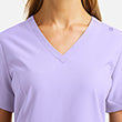 5001 Momentum Women's Double V-Neck Top<br> Honeydew, Lavender, Pink Grapefruit, Quiet Grey, Surgical Green<br> Sizes XXS to 3XL