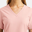 5001 Momentum Women's Double V-Neck Top<br> Honeydew, Lavender, Pink Grapefruit, Quiet Grey, Surgical Green<br> Sizes XXS to 3XL