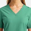 5001 Momentum Women's Double V-Neck Top<br> Honeydew, Lavender, Pink Grapefruit, Quiet Grey, Surgical Green<br> Sizes XXS to 3XL