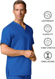 Maevn Mens One Pocket V-Neck Scrub Top <br> Style 5202 </br> Size XS - 3XL