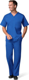 Maevn Mens One Pocket V-Neck Scrub Top <br> Style 5202 </br> Size XS - 3XL