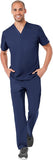 Maevn Eon Active Men's Mesh Panel One Chest Pocket V-Neck Top</br>Style 5208</br>Sizes XS - 3XL
