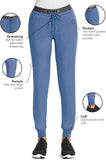 Maevn Women's Jogger Pants 7378 Eon Sport Full Elastic Waist Sizes  XS to 3XL