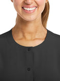 Maevn Matrix Impulse Womens Short Sleeve Round Neck Button Down Jacket <br> Style - 7510 <br> Sizes XS - 3XL