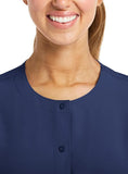 Maevn Matrix Impulse Womens Short Sleeve Round Neck Button Down Jacket <br> Style - 7510 <br> Sizes XS - 3XL