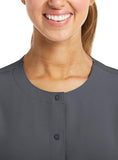 Maevn Matrix Impulse Womens Short Sleeve Round Neck Button Down Jacket <br> Style - 7510 <br> Sizes XS - 3XL