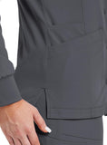 Maevn Matrix Impulse Womens Short Sleeve Round Neck Button Down Jacket <br> Style - 7510 <br> Sizes XS - 3XL