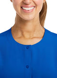 Maevn Matrix Impulse Womens Short Sleeve Round Neck Button Down Jacket <br> Style - 7510 <br> Sizes XS - 3XL