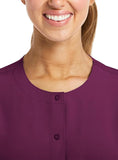 Maevn Matrix Impulse Womens Short Sleeve Round Neck Button Down Jacket <br> Style - 7510 <br> Sizes XS - 3XL