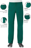 Maevn Eon Active Men's Half Elastic 8-Pocket Cargo Pant</br>Style 8308</br>Tall 33.5" Fit Sizes XS - 3XL