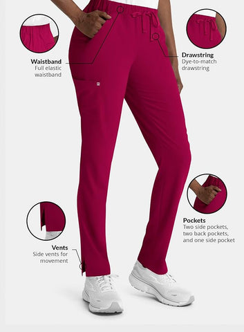 Maevn Matrix Impulse Women's Skinny Pull-On Scrub Pant<br/>Style 8530 <br/>Sizes XXS - 3XL