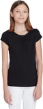French Toast Girl Red Short Sleeve Crew Neck Tee LA9479 <br> Sizes  XS ( 4/5 ) & S ( 6/6X )