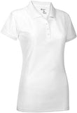 Premium Wear Juniors Black Polo Shirt High Moisture Wicking Dry Fit Performance Short Sleeve  <br> Sizes S to 4XL