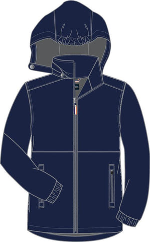 French Toast Kids Navy SP9155 Removable Hood Lined Jacket School Uniforms <br>Sizes XS - XXL</br>