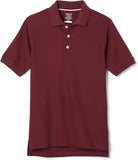 French Toast Boys Burgundy Short Sleeve Pique Polo Shirt SA9084 <br> Size XS - S