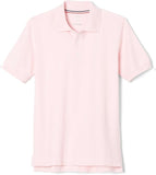 French Toast Boys & Girls Pink Short Sleeve Pique Polo Shirt SA9084 <br> Sizes 2T, 3T & 4T