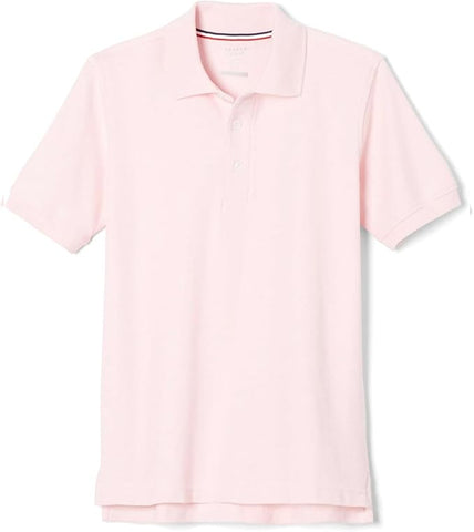 French Toast Boys & Girls Pink Short Sleeve Pique Polo Shirt SA9084 <br> Sizes 2T, 3T & 4T