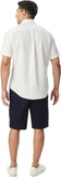 French Toast Mens White Short Sleeve Oxford Shirt SE9003 <br> Sizes S, M, L, XL & 2XL