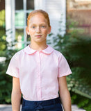 French Toast Girls Pink Short Sleeve Blouse Plus Size SE9383P <br> Size 10.5 Plus to 20.5 Plus