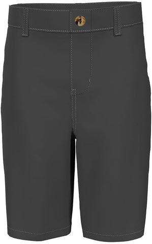 French Toast Stretch Mens Flat Front Shorts </br> Black </br> Size 30" to 38"