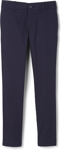 Juniors Women's Stretch Navy Skinny Leg 4 Pockets Pant SK9405JL French Toast Uniforms<br> Sizes 2 to 16