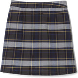 French Toast Girls Husky Blue Gold Plaid Two-Tab Scooter Skort SX9110P-G1 <br> Sizes 10.5P to 20.5P (Copy)