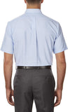 Van Huesen Light Blue Button Down Short Sleeve Oxford Shirt V0042-400-LTB-S ( 14-14 1/2 ) <br> Light Blue <br>  Size S