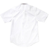 French Toast Toddlers/Kids Broadcloth Button-Down Shirt White Back