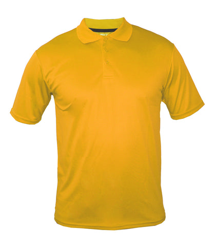 Kobalt1 Mens Dry Fit Gold Short Sleeve Polo Shirt 1621MK <br> Size S - 2XL