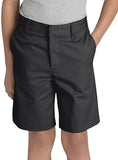 Dickies Boys Black Shorts Flat Front School Uniform <br> Sizes 4 to 20