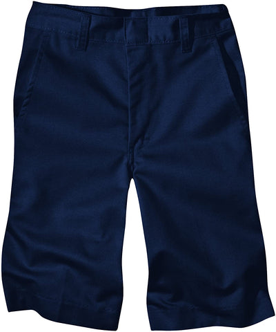 Dickies Boys Navy Shorts Flat Front School Uniform <br> Sizes 4 to 20