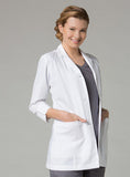 Maevn Womens <br>3/4" Sleeve <br>Lab Coat Style - 7126 </br>Sizes XS - 3XL