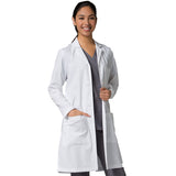 Maevn Womens Long Lab Coat Style - 7156 Sizes XS- 3XL