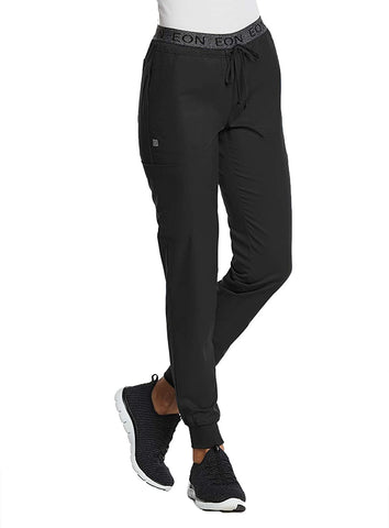 Maevn Women's Jogger Pants 7378 Eon Sport Full Elastic Waist Sizes  XS to 3XL
