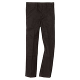 Dickies Boys Black Husky Flat Front Double Knee Pants 85062-BLK <br> Sizes 8H - 20H
