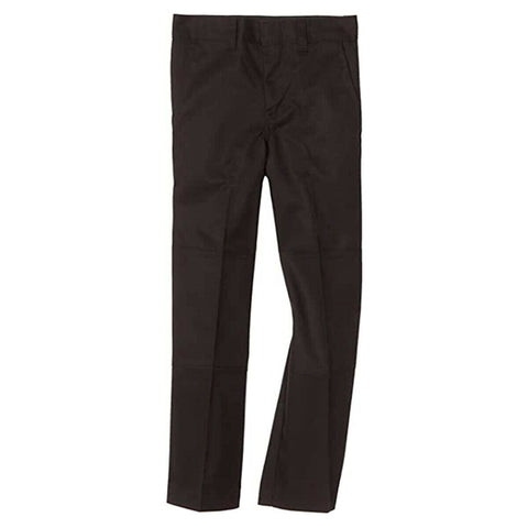 Dickies Boys Black Husky Flat Front Double Knee Pants 85062-BLK Sizes – Jet  Set Uniforms