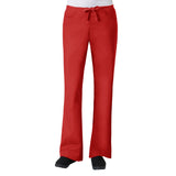 Maevn Core Womens Classic Flare Pant - Regular Fit Red
