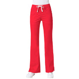 Maven Women's Blossom Multi Pocket Flare Pant - Crimson