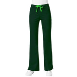Maven Women's Blossom Multi Pocket Flare Pant - Hunter Green