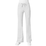 Maven Women's Blossom Multi Pocket Flare Pant - White