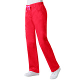 Maven Women's Blossom Pintuck Cargo Pant - Crimson